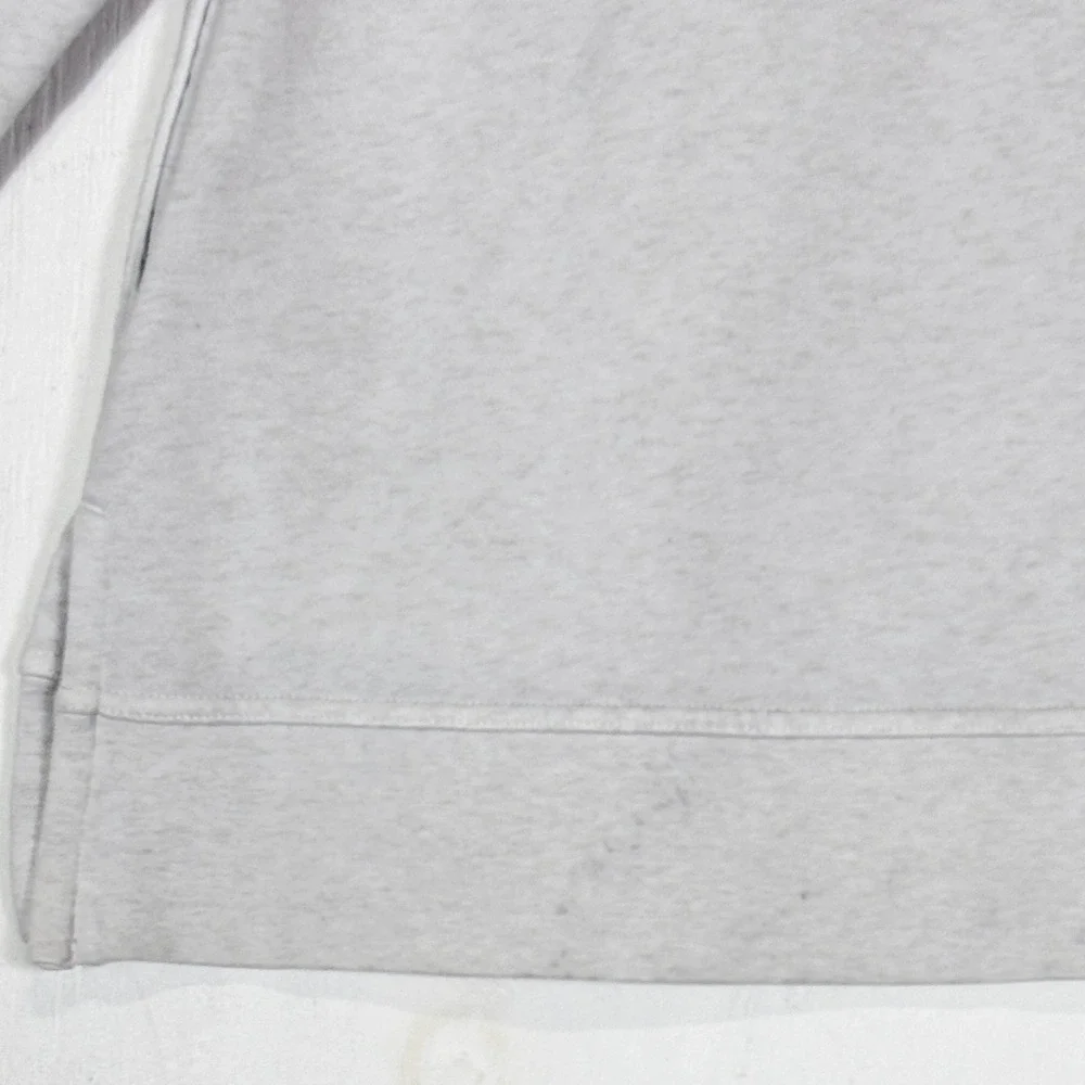 Nike Women Funnel Neck Pullover Sweatshirt Size M Vertical Logo Cozy